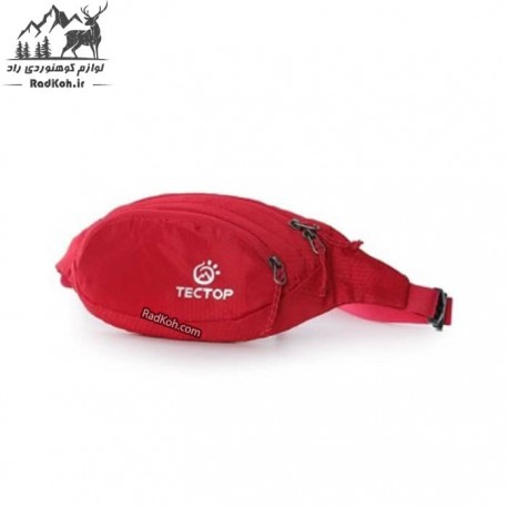 کیف کمری تکتاپ مدل 1238911BB رنگ قرمز