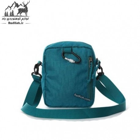کیف دوشی تکتاپ مدل 1238910BB رنگ سبزآبی