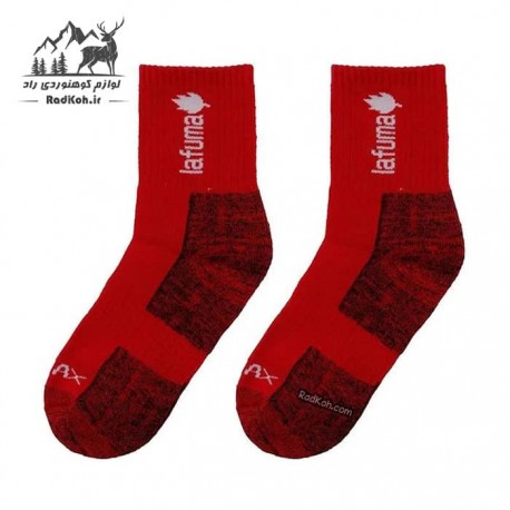 جوراب زنانه لافوما مدل trekking کد 16252 رنگ قرمز