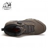 کفش کوهنوردی مردانه هومتو مدل humtto 240744A-3 بند دیسکی رنگ قهوه ای