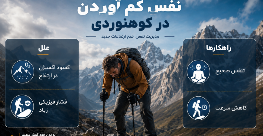 چگونه در کوهنوردی نفس کم نیاوریم؟ راهنمای کامل تنفس، تمرین و افزایش استقامت